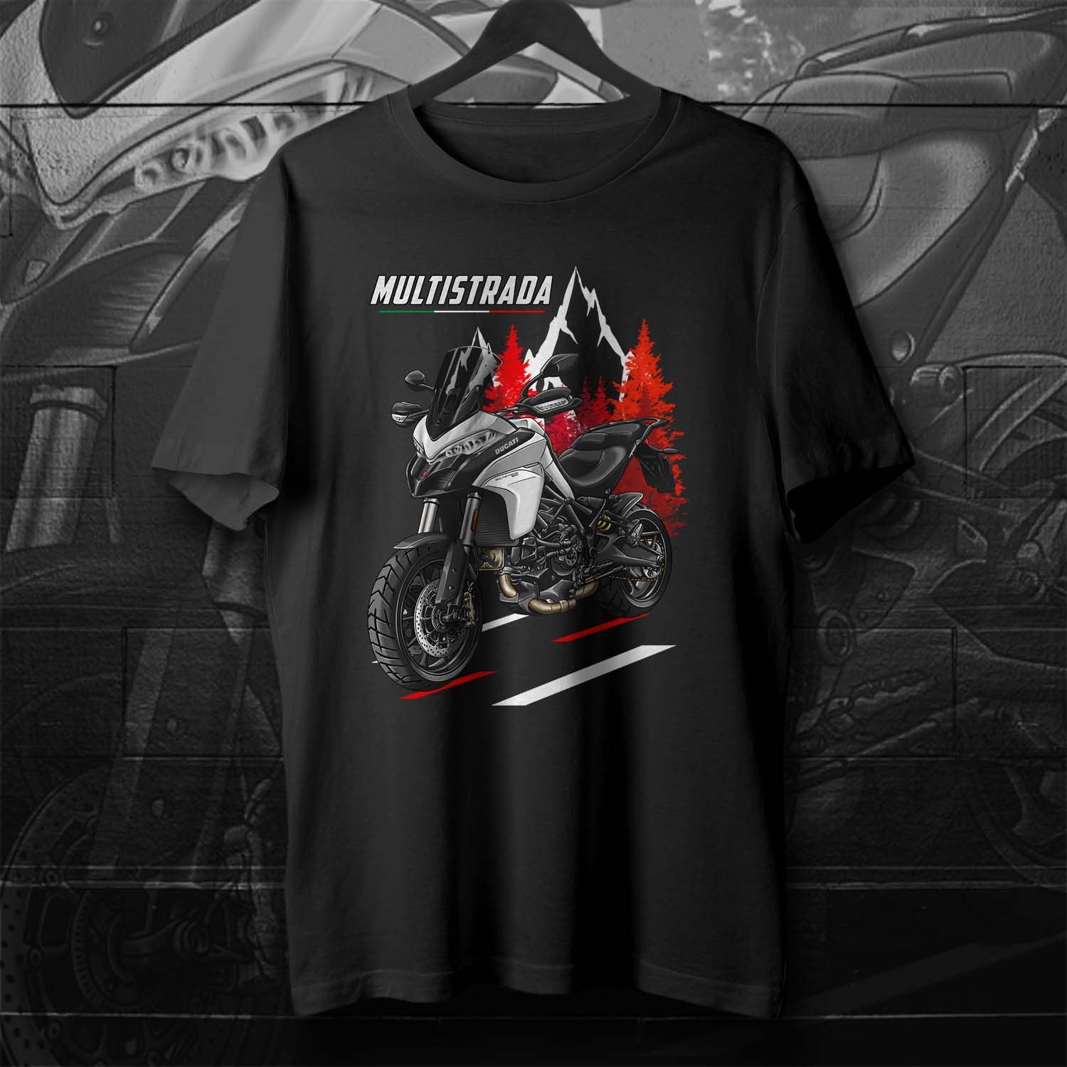 Ducati Multistrada 950 T-Shirt - Motorcycle Tee Shirt for ADV Riders