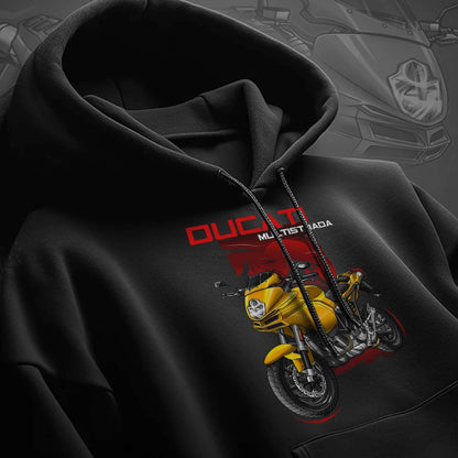 Ducati Multistrada 620 Hoodie - Motorcycle Sweatshirt for ADV Riders