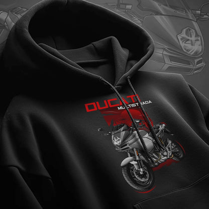 Ducati Multistrada 620 Hoodie - Motorcycle Sweatshirt for ADV Riders
