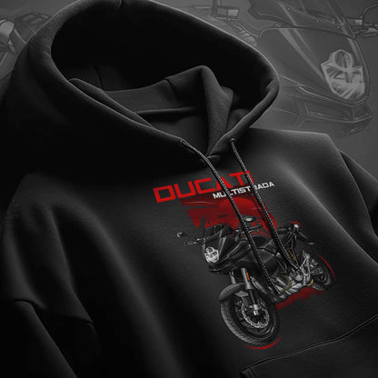 Ducati Multistrada 620 Hoodie - Motorcycle Sweatshirt for ADV Riders