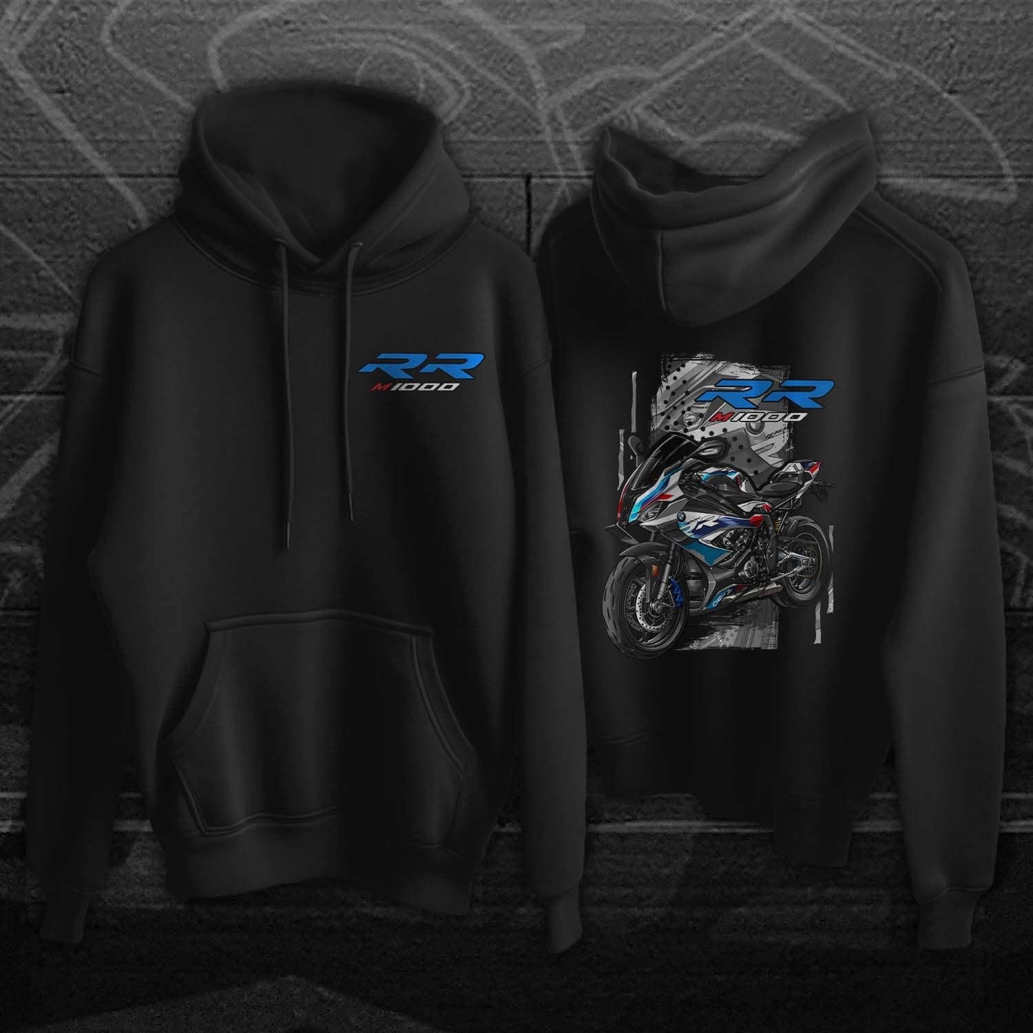BMW M1000RR Hoodie - Motorcycle Sweatshirt for Motorrad Riders