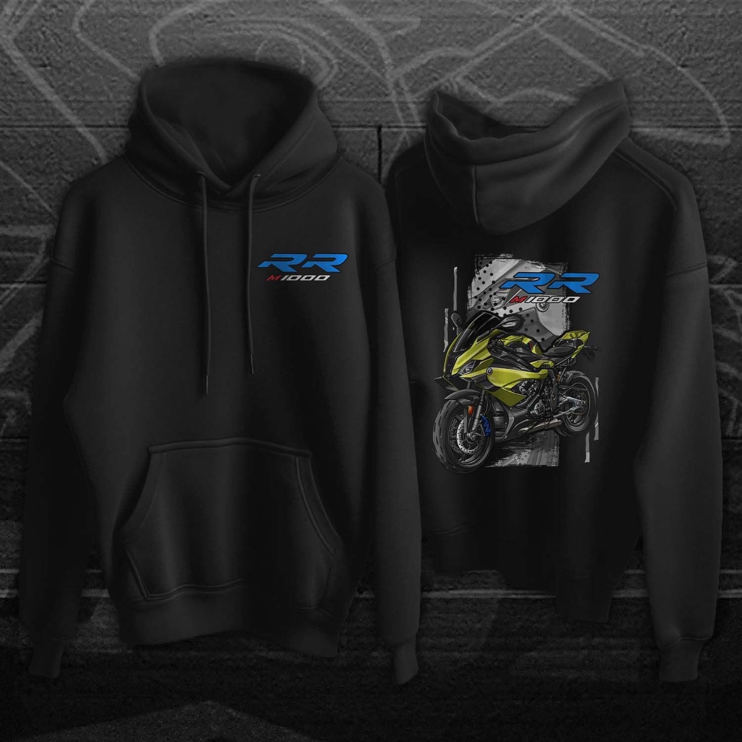 BMW M1000RR Hoodie - Motorcycle Sweatshirt for Motorrad Riders