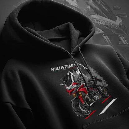 Ducati Multistrada 1260 Hoodie - Motorcycle Sweatshirt for ADV Riders