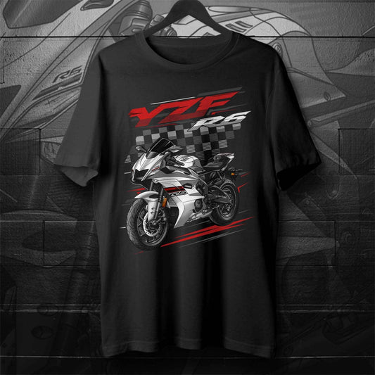 Yamaha YZF-R6 2017-19 Inspired T-Shirt - Motorcycle Tee Shirt