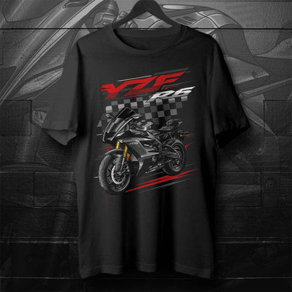 Yamaha YZF-R6 2017-19 Inspired T-Shirt - Motorcycle Tee Shirt