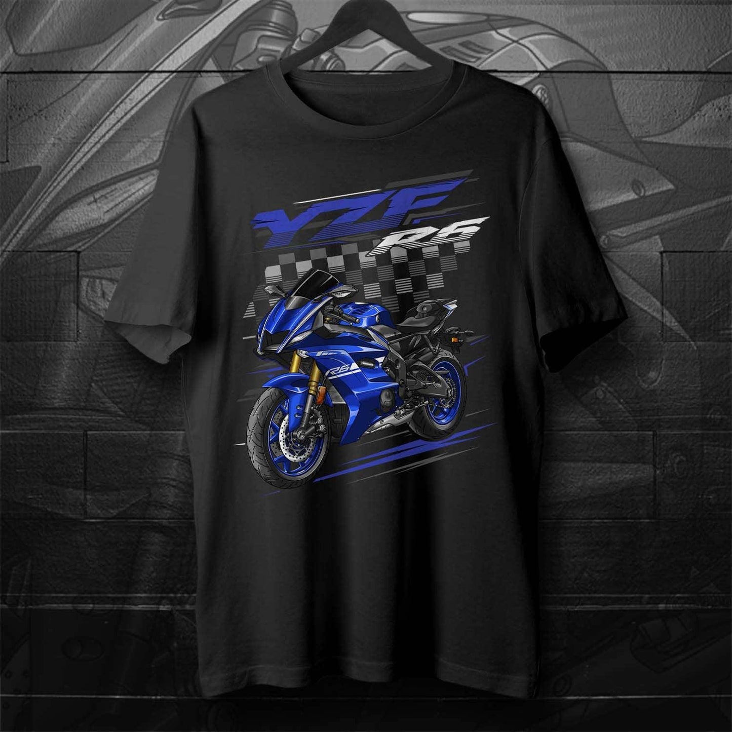 Yamaha YZF-R6 2017-19 Inspired T-Shirt - Motorcycle Tee Shirt