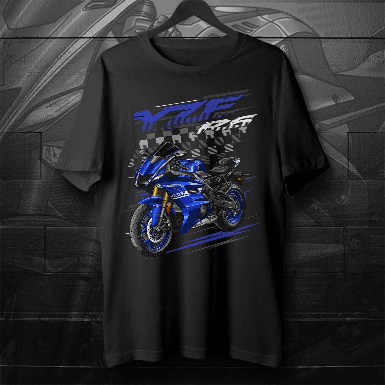 Yamaha YZF-R6 2017-19 Inspired T-Shirt - Motorcycle Tee Shirt