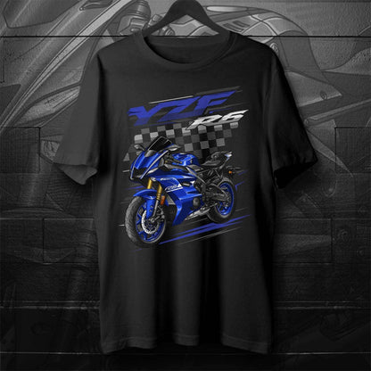 Yamaha YZF-R6 2017-19 Inspired T-Shirt - Motorcycle Tee Shirt