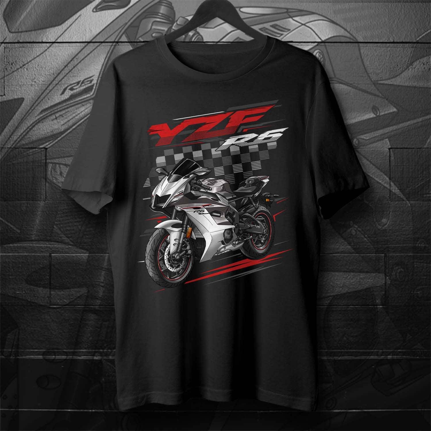 Yamaha YZF-R6 2017-19 Inspired T-Shirt - Motorcycle Tee Shirt