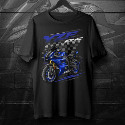 Yamaha YZF-R6 2017-19 Inspired T-Shirt - Motorcycle Tee Shirt