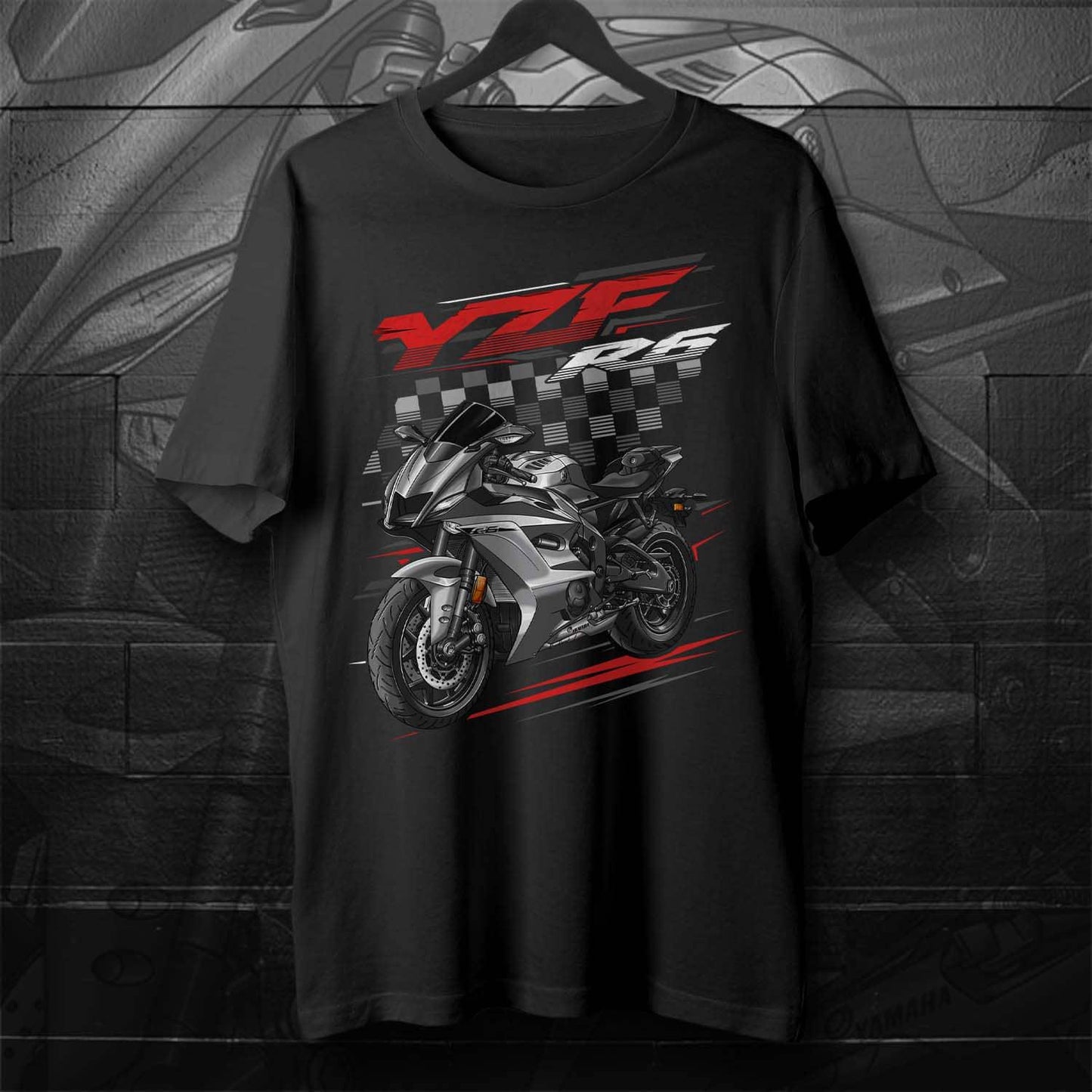 Yamaha YZF-R6 2017-19 Inspired T-Shirt - Motorcycle Tee Shirt