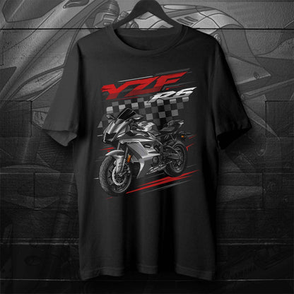 Yamaha YZF-R6 2017-19 Inspired T-Shirt - Motorcycle Tee Shirt