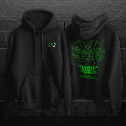 Kawasaki Z H2 Inspired Hoodie - Motorcycle Sweatshirt for Riders