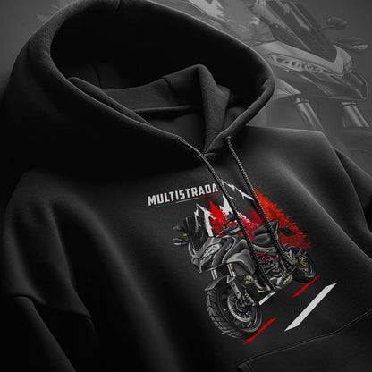 Ducati Multistrada 1200 2015-20 Hoodie - Motorcycle Sweatshirt for ADV Riders