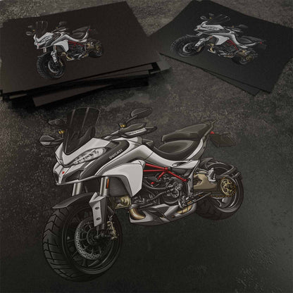 Ducati Multistrada 1200 2015-20 Stickers - Set of 3 Motorcycle Decals for ADV Riders