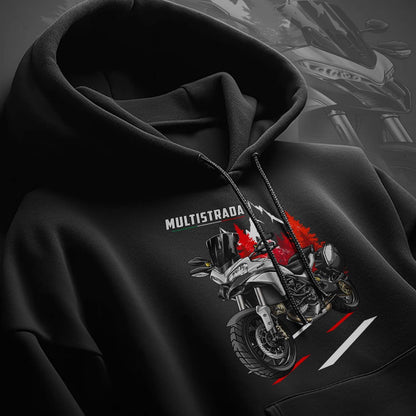 Ducati Multistrada 1200 2010-15 Hoodie - Motorcycle Sweatshirt for ADV Riders