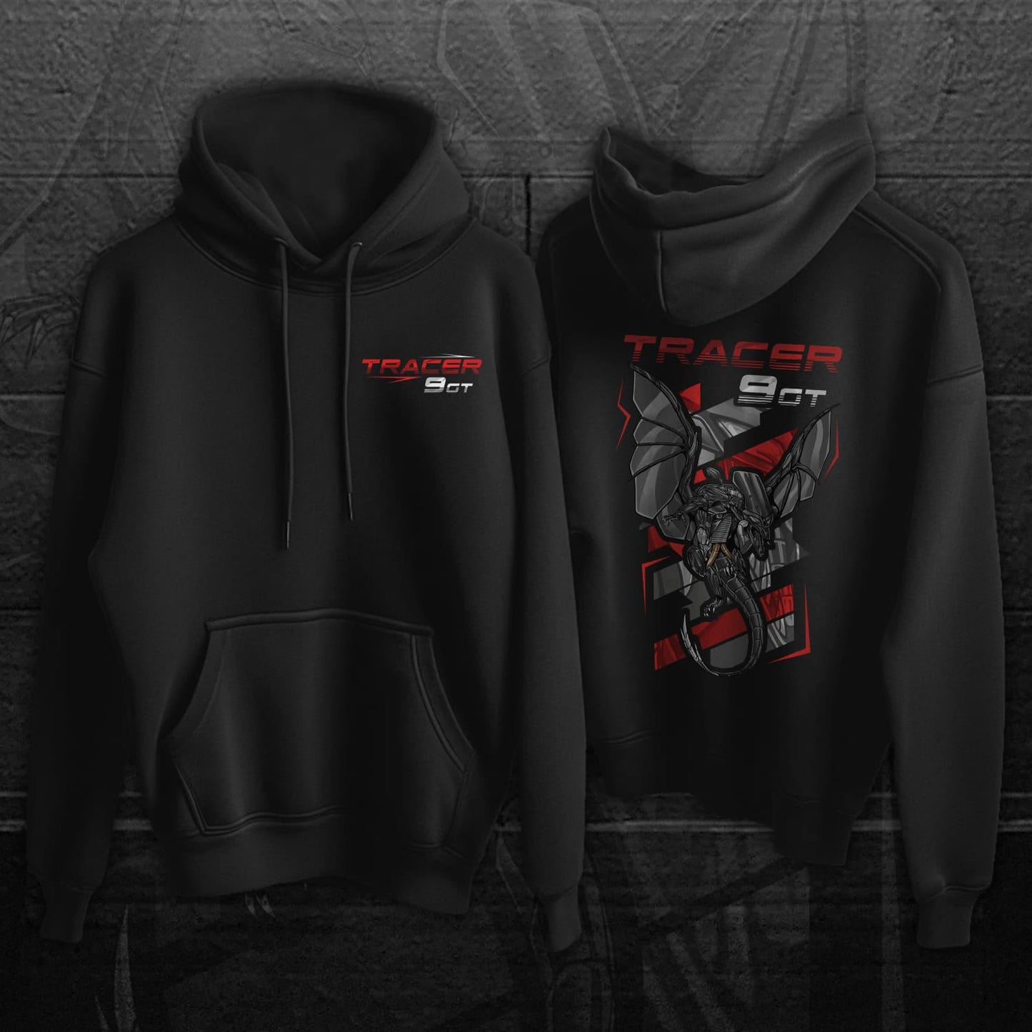 Yamaha Tracer 9 Inspired Hoodie - ADV Motorcycle Sweatshirt