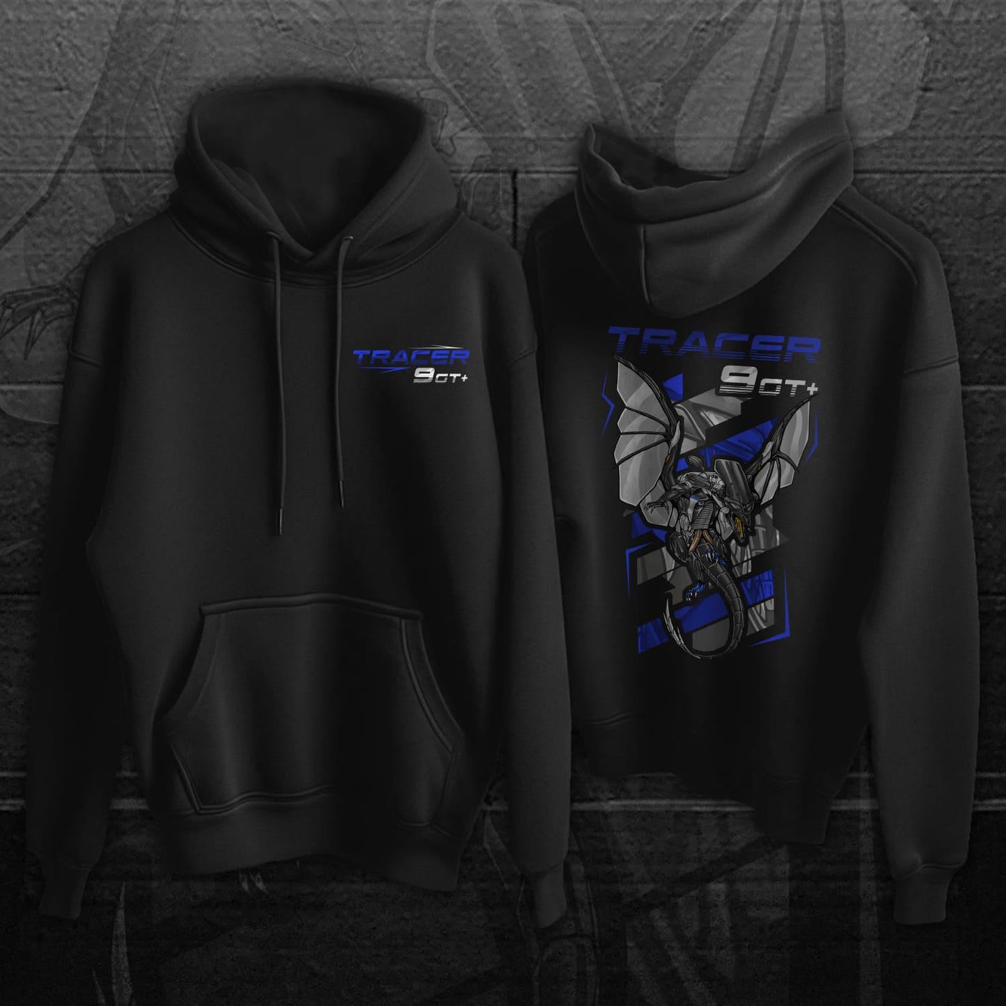 Yamaha Tracer 9 Inspired Hoodie - ADV Motorcycle Sweatshirt