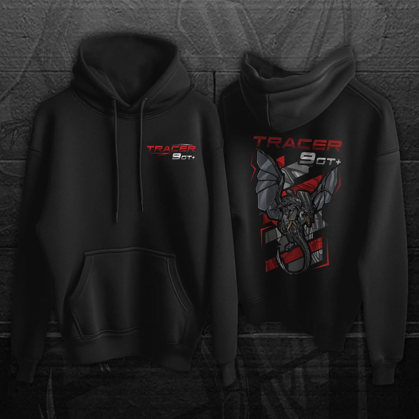 Yamaha Tracer 9 Inspired Hoodie - ADV Motorcycle Sweatshirt