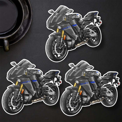 Yamaha YZF-R1 2024 Inspired Stickers - Set of 3 Motorcycle Decals