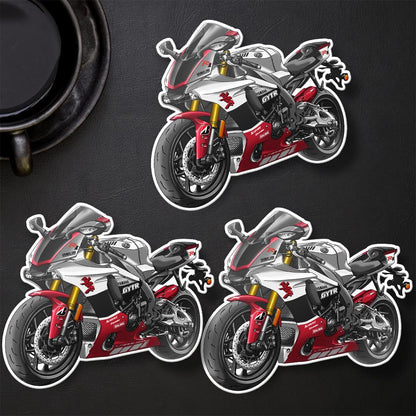 Yamaha YZF-R1 2018-19 Inspired Stickers - Set of 3 Motorcycle Decals