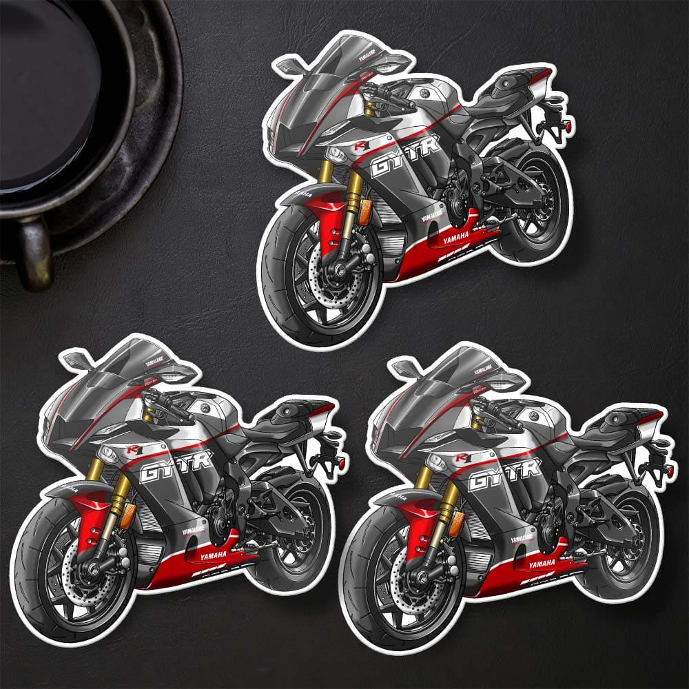 Yamaha YZF-R1 2024 Inspired Stickers - Set of 3 Motorcycle Decals