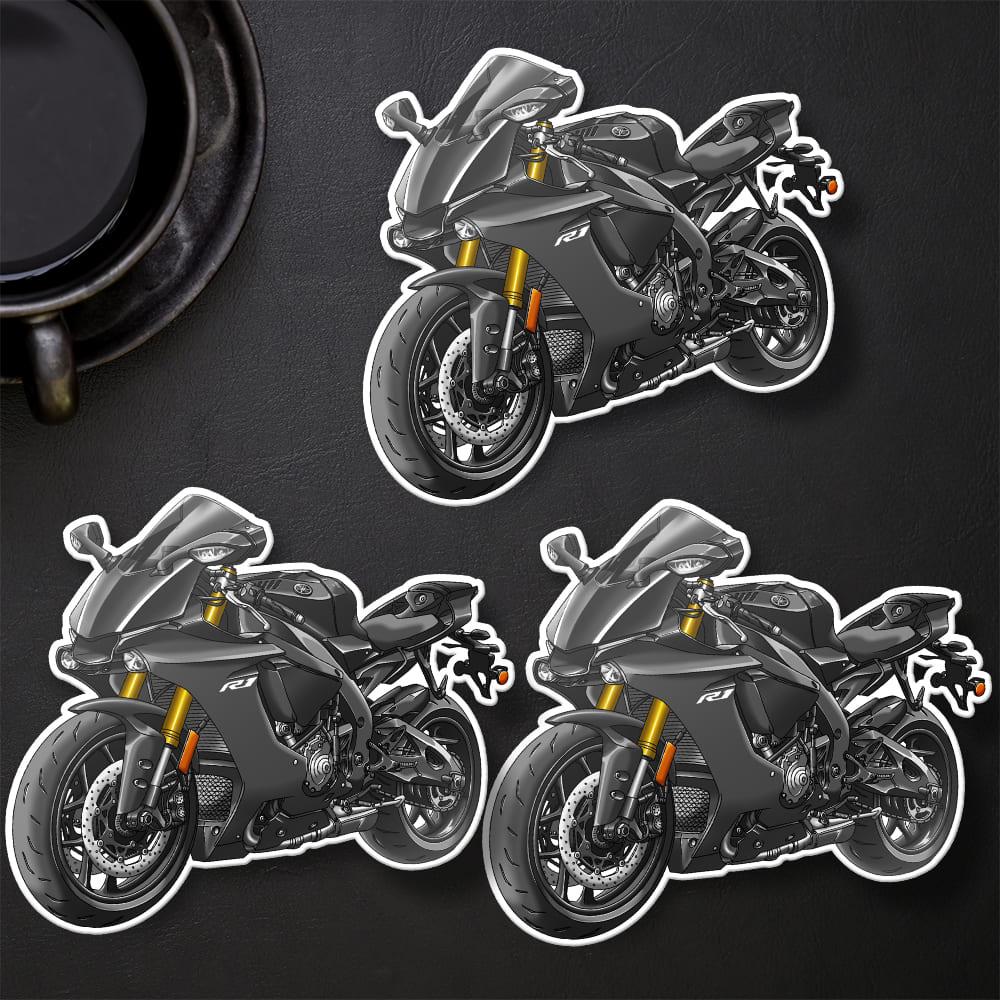 Yamaha YZF-R1 2018-19 Inspired Stickers - Set of 3 Motorcycle Decals