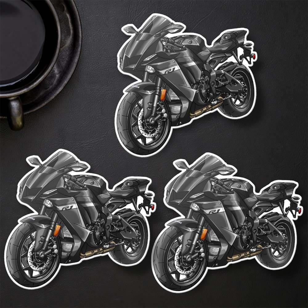 Yamaha YZF-R1 2024 Inspired Stickers - Set of 3 Motorcycle Decals