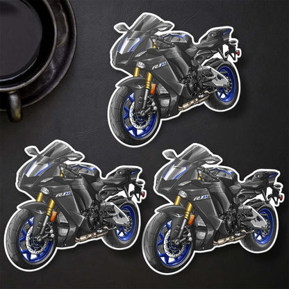 Yamaha YZF-R1 2020-23 Inspired Stickers - Set of 3 Motorcycle Decals