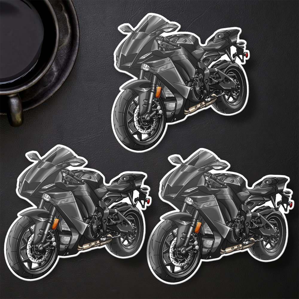 Yamaha YZF-R1 2020-23 Inspired Stickers - Set of 3 Motorcycle Decals
