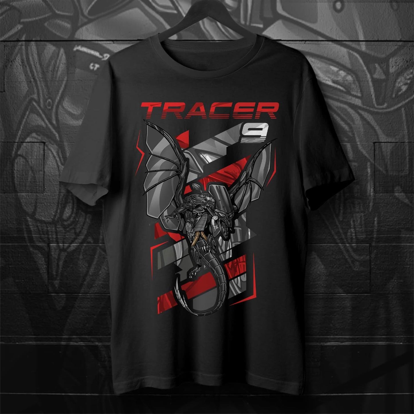 Yamaha Tracer 9 Inspired T-Shirt - ADV Motorcycle Tee Shirt