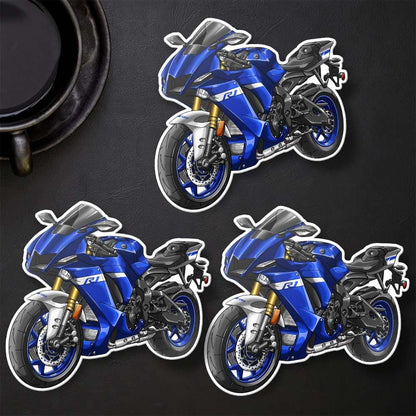 Yamaha YZF-R1 2020-23 Inspired Stickers - Set of 3 Motorcycle Decals