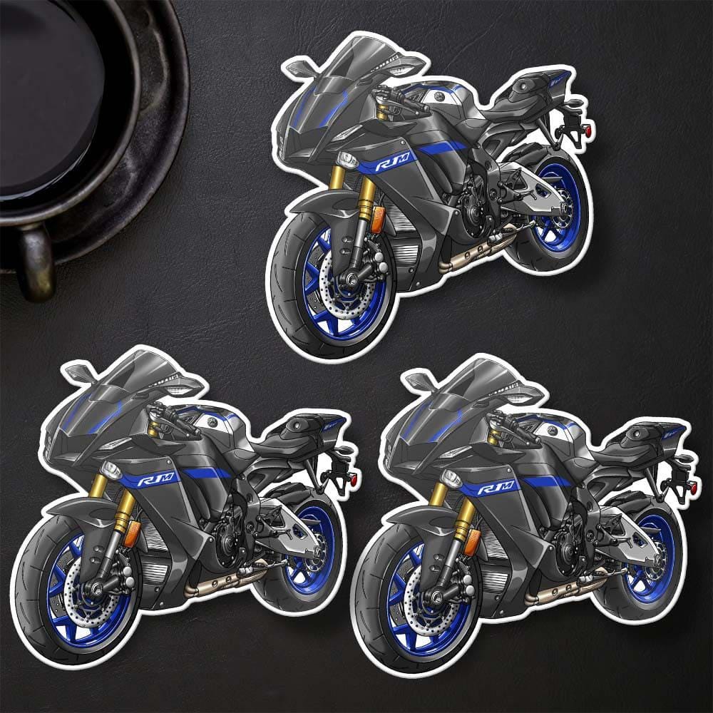 Yamaha YZF-R1 2020-23 Inspired Stickers - Set of 3 Motorcycle Decals
