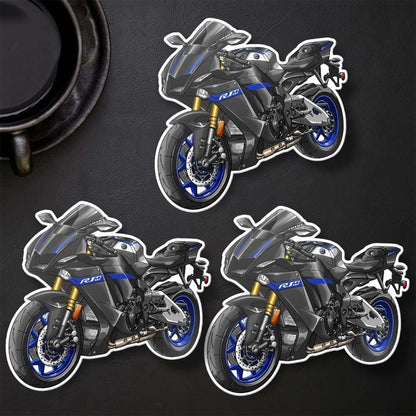 Yamaha YZF-R1 2020-23 Inspired Stickers - Set of 3 Motorcycle Decals