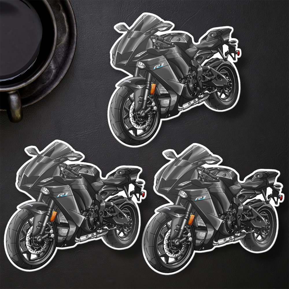 Yamaha YZF-R1 2020-23 Inspired Stickers - Set of 3 Motorcycle Decals