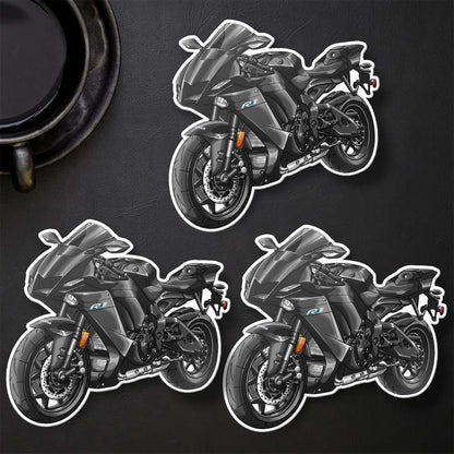 Yamaha YZF-R1 2020-23 Inspired Stickers - Set of 3 Motorcycle Decals