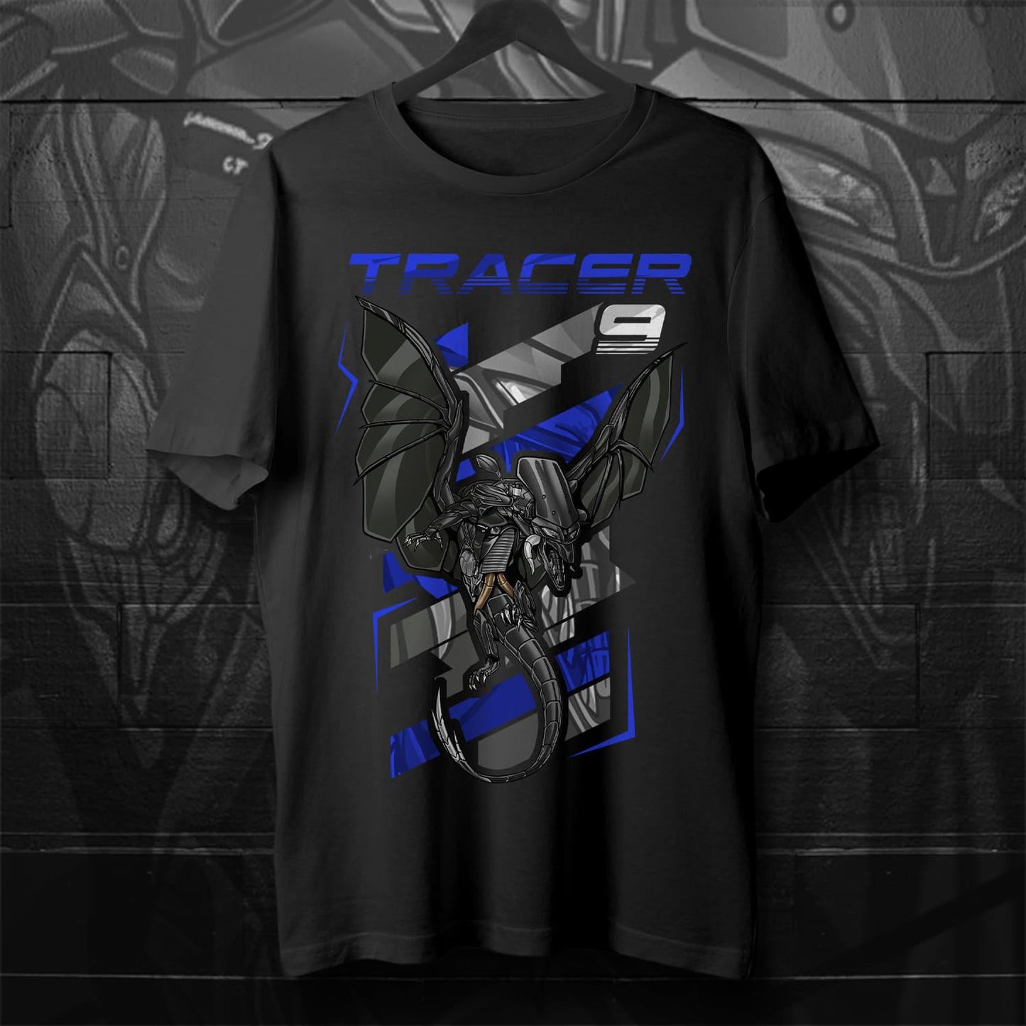 Yamaha Tracer 9 Inspired T-Shirt - ADV Motorcycle Tee Shirt