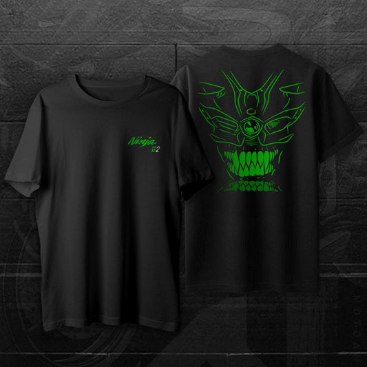 Kawasaki Ninja H2 Inspired T-Shirt - Motorcycle Tee Shirt for Riders