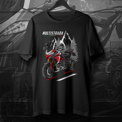 Ducati Multistrada 1260 T-Shirt - Motorcycle Tee Shirt for ADV Riders