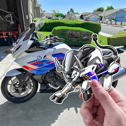 BMW K1600 Stickers - Set of 3 Motorcycle Decals for Motorrad Riders