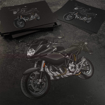 Ducati Multistrada 1000DS Stickers - Set of 3 Motorcycle Decals for ADV Riders