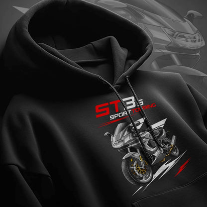 Ducati ST3 Hoodie - Motorcycle Sweatshirt for Riders