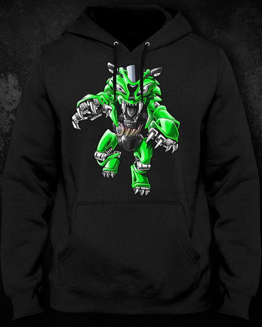 Kawasaki Ninja ZX-10R Inspired Hoodie - Motorcycle Sweatshirt for Riders