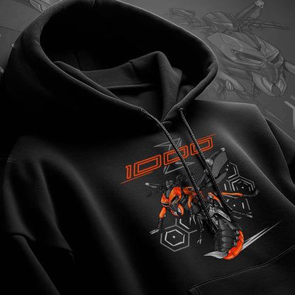 Kawasaki Z1000 2017-20 Inspired Hoodie - Motorcycle Sweatshirt for Riders