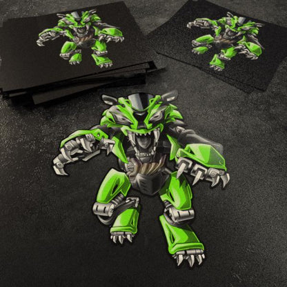 Kawasaki Ninja ZX-10R Inspired Stickers - Set of 3 Motorcycle Decals for Riders