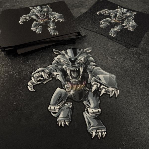 Kawasaki Ninja ZX-10R Inspired Stickers - Set of 3 Motorcycle Decals for Riders