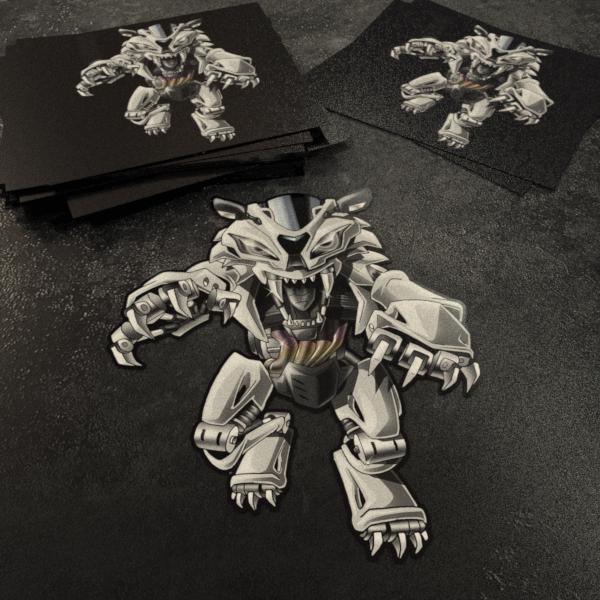 Kawasaki Ninja ZX-10R Inspired Stickers - Set of 3 Motorcycle Decals for Riders