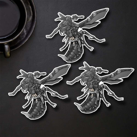 Kawasaki Z1000 2014-16 Inspired Stickers - Set of 3 Motorcycle Decals for Riders