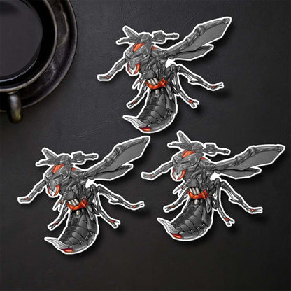 Kawasaki Z1000 2014-16 Inspired Stickers - Set of 3 Motorcycle Decals for Riders