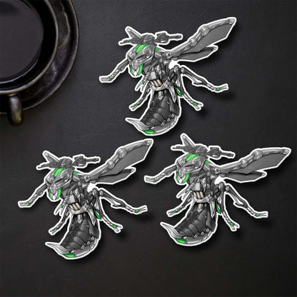 Kawasaki Z1000 2014-16 Inspired Stickers - Set of 3 Motorcycle Decals for Riders